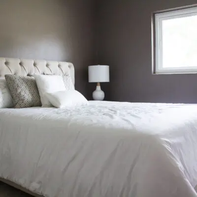 Second extra bedroom in the Delaney Park house from Zombie House Flipping season two episode two